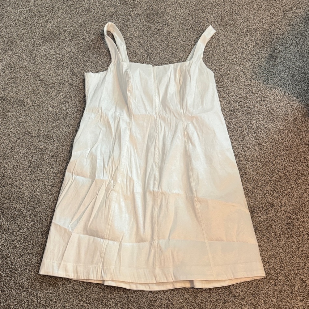 Show Me Your MuMu White Midi Dress